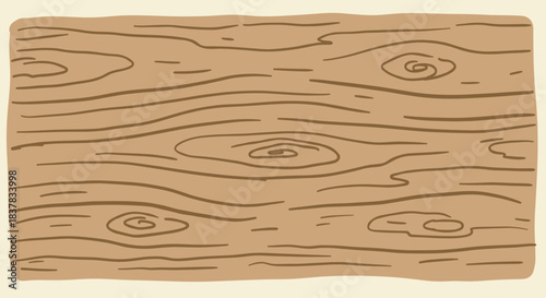 Wooden texture background with natural grain pattern in brown  