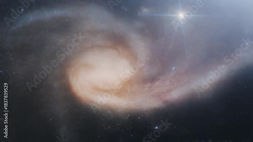 space galaxy in space