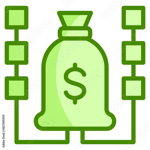 Budget Allocation Icon