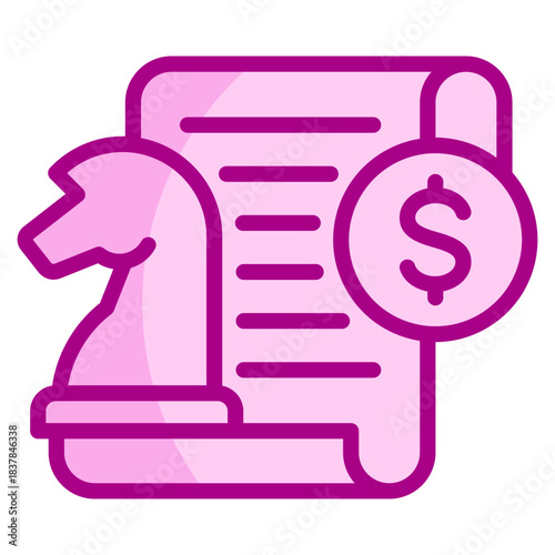 Financial Strategy Icon