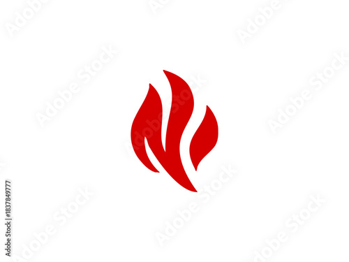 vector fire icon