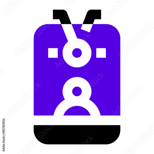 contact account icon two tone color