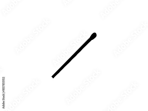 match isolated on white background