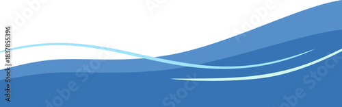 Business Footer with Line Decoration