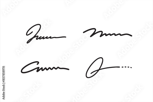 Fluid handwritten line graphics ideal for branding and minimal layouts