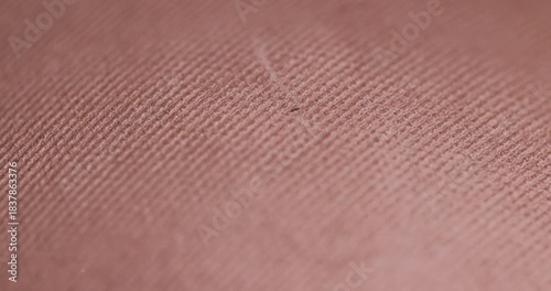 a jar of women's cosmetics for face makeup, details of new embossed solid cosmetics for applying daily makeup