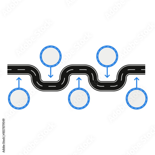 Roadmap Timeline Infographic
