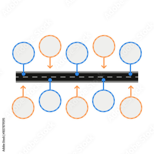 Roadmap Timeline Infographic