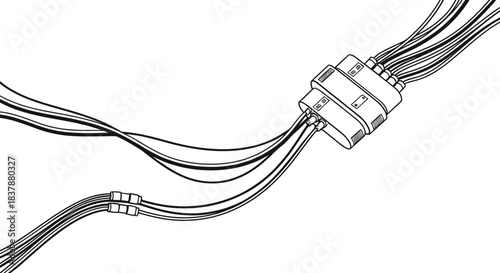 Gave me a title about this llustration 'must be 20-24 words' for adobe stock vector content SEO maintain with comma