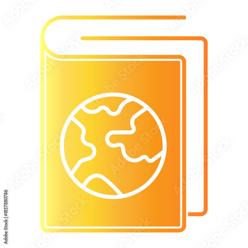 book Gradient icon