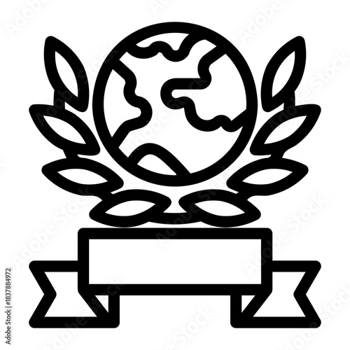 earth day Line Icon