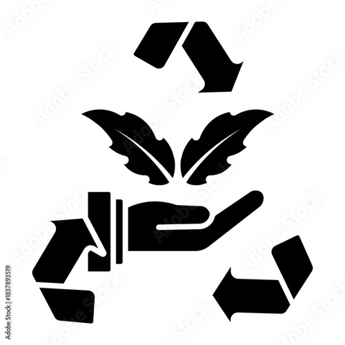 sustainability Solid icon