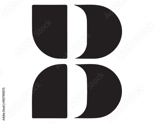 B letter logo 14.eps
