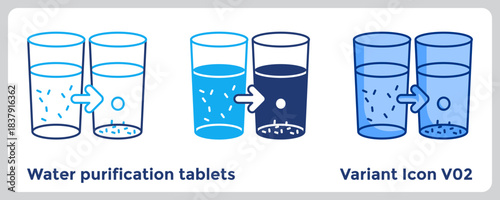 Water purification tablets