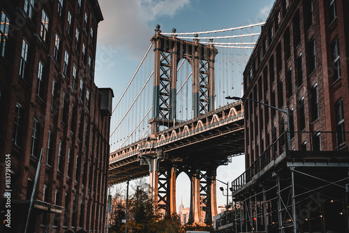 brooklyn bridge in new york city