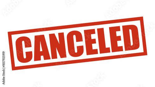 Download canceled stamp image for graphic design and illustration