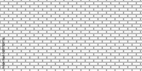 White brick wall background. Brick wall background. white or dark gray pattern grainy concrete wall stone texture background.