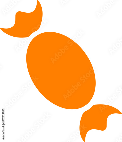 Candy sweets icon in colorful flat line style featuring confection, dessert, treat, bonbon, sugar, snack and related synonym elements for holiday graphics, packaging, party design and decoration