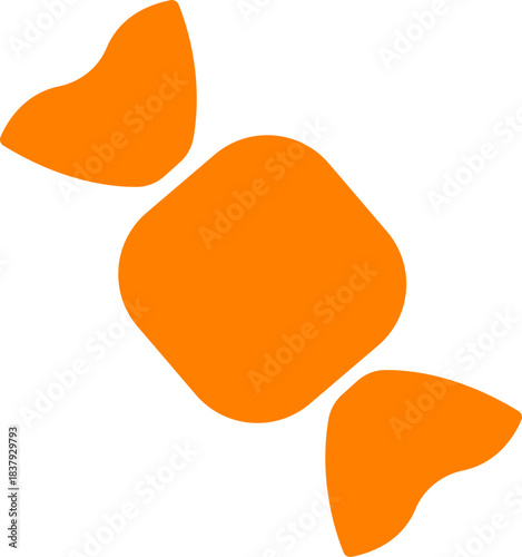 Candy sweets icon in colorful flat line style featuring confection, dessert, treat, bonbon, sugar, snack and related synonym elements for holiday graphics, packaging, party design and decoration