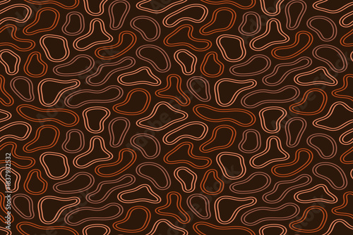 Abstract stone pebble background. Pebble seamless pattern illustration.
