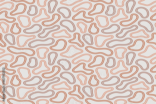 Abstract stone pebble background. Pebble seamless pattern illustration.
