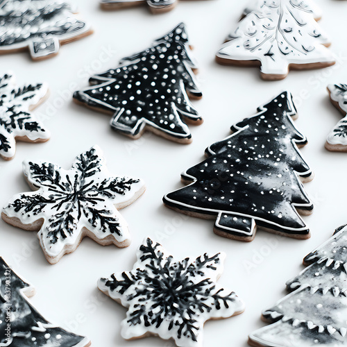 Winter Christmas new Year holiday illustrations