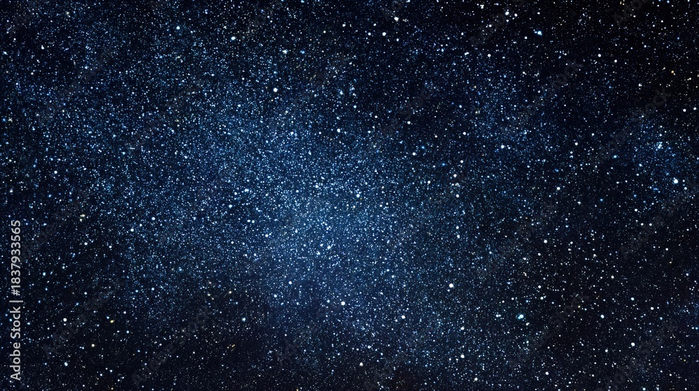 Fototapeta premium Dazzling celestial firmament showcasing countless stars in deep space