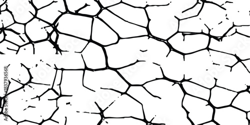 Cracked concrete wall with old paint texture background