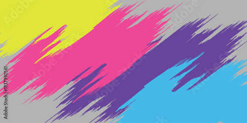 Grunge design of modern jersey colors and patterns, abstract colorful lines sublimation, sports background, cheering, running, cycling, basketball, netball, event, team, vector illustration. eps 10