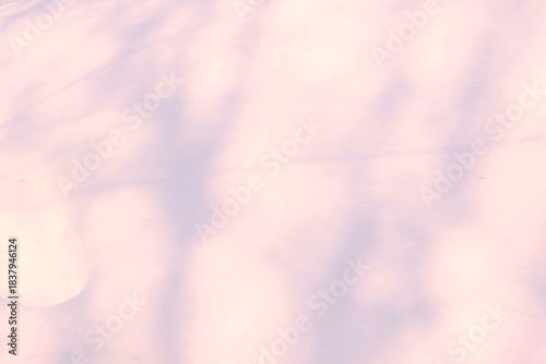 Wavy surface  of a snowdrift