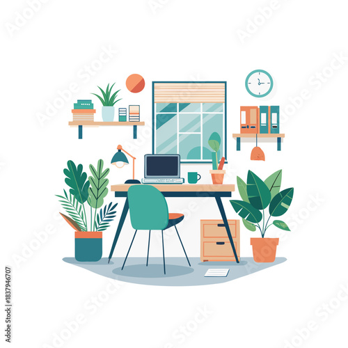 Professional workspace with digital tablet, stylus, sketching design concepts, creative industry theme.

