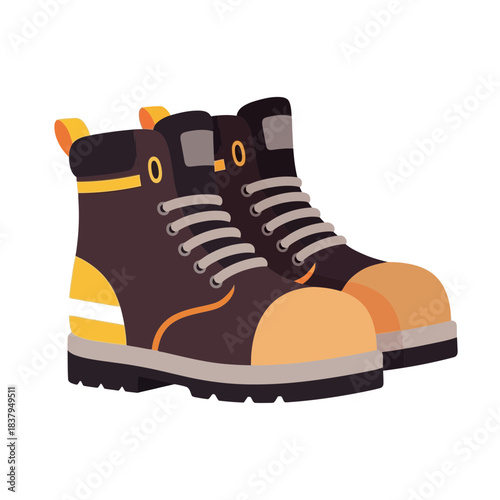 Durable work boots designed for safety and comfort in demanding environments