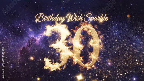 Sparkling galaxy celebrates thirtieth birthday milestone