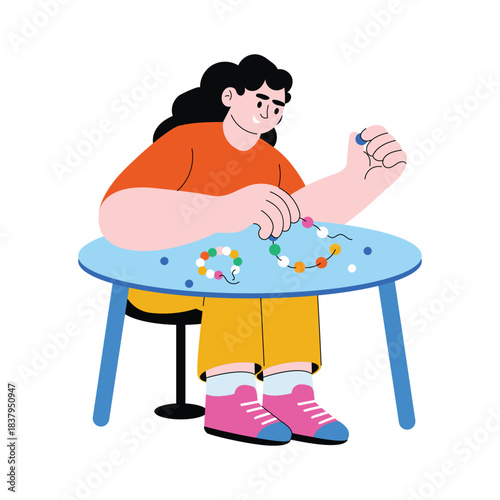 Craft Making Flat Vector Icon EPS 10 File