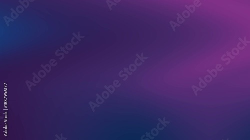 Abstract background Smooth color gradient of dark purples blues
