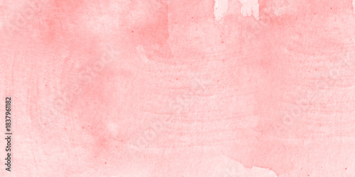 Light pink watercolor background, luscious palette. Abstract canvas with paper texture. pink grunge background.