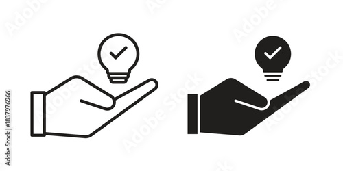 Solution icons set. Pixel Perfect scalable icons.