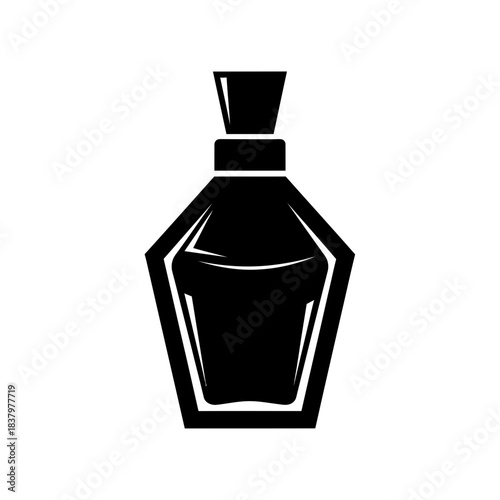 Perfume Bottle Icon – Fragrance Scent Symbol for Beauty, Cosmetics & Luxury Design
