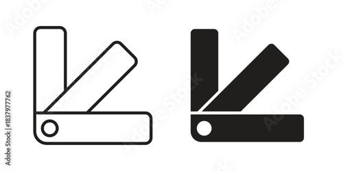 Swatch icons set. Pixel Perfect scalable icons.