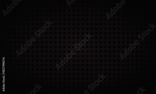 A dark perforated metal texture featuring subtle lighting, creating a modern, industrial, and minimalist background suitable for technology, design, or branding visuals