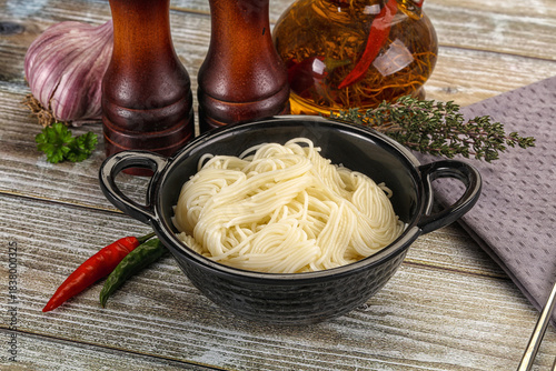 Japanese boiled wheat somet noodles