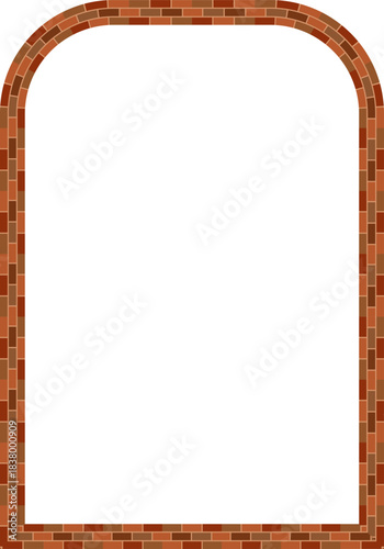 Pseudo three centered arch brick frame 2