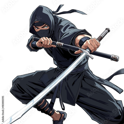 Ninja Illustration Very Cool