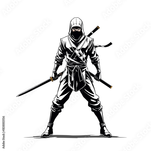 Ninja Illustration Very Cool
