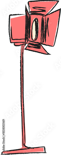 Movie Spotlight Sketch