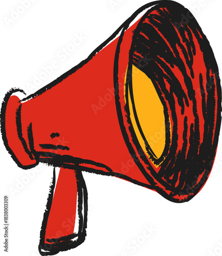 Megaphone Sketch