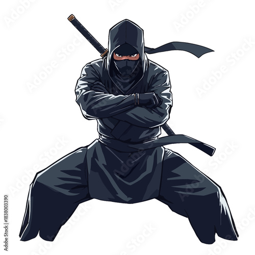 Ninja Illustration Very Cool