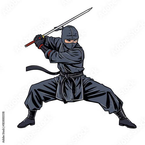 Ninja Illustration Very Cool