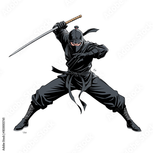 Ninja Illustration Very Cool