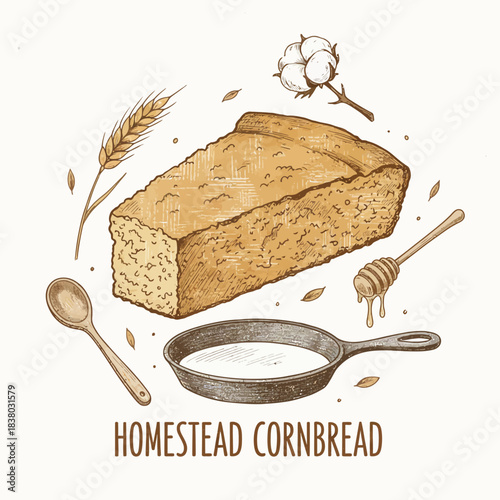 A warm toast sits beside a quiet forest river.